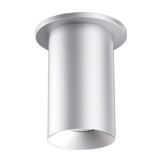 ELCO Lighting E36FS-1827 3-Inch Silver LED Surface Mount Fixture, 1850 lm, 2700K