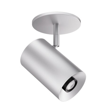 ELCO Lighting E36MS-0730-FC 3-Inch Silver LED Monopoint Fixture, 750 lm, 3000K, 18°-50°