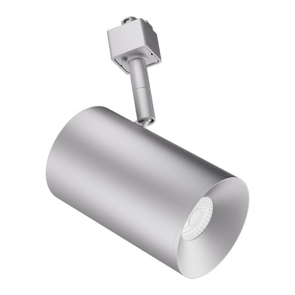 ELCO Lighting E36TS-1830-S 3-Inch Silver LED Track Head, 1800 lm, 3000K, 18°