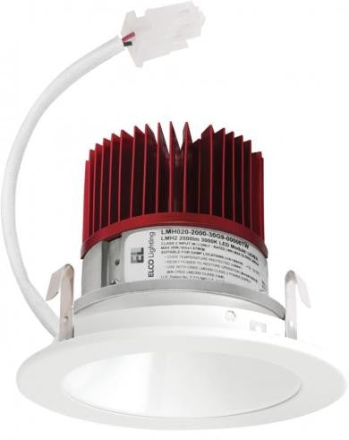 ELCO Lighting E410C08SDMW Recessed LED 4" Reflector Engine 850 lm Mat Whte Ssd
