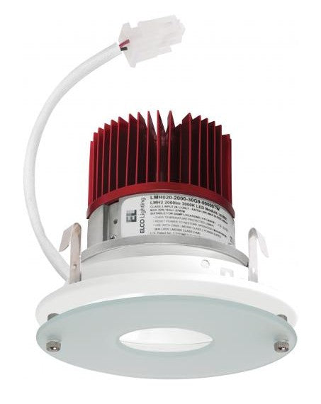 ELCO Lighting E412C0827W2 Recessed LED 4" LED Engine Drop Glass 850 lm 2700K G2