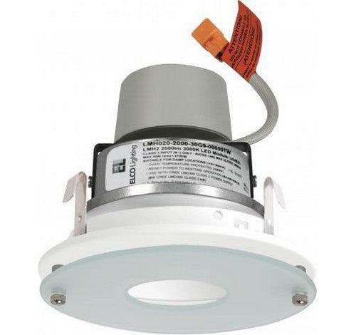 ELCO Lighting E412R0827W Recessed LED 4" LED Insert Drop Gls 850 lm 2700K White