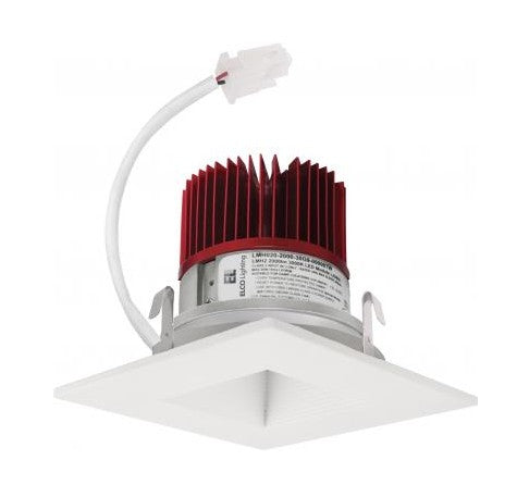 ELCO Lighting E415C1235W2 4" Square LED Baffle Insert 1250 lm 3500K G2