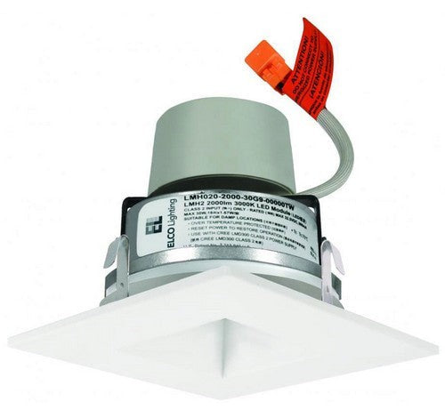 ELCO Lighting E417R0827W 4" LED Square Reflector Insert with Driver 850 lm
