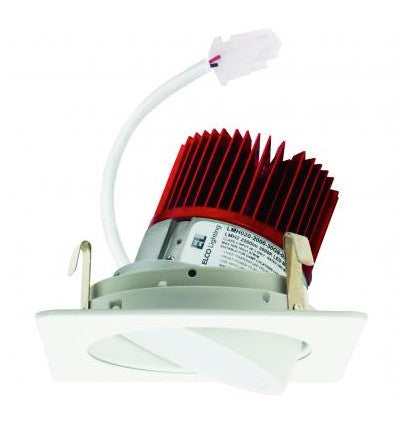 ELCO Lighting E428C1630W2 4" Square LED Adjustable Engine 1600 lm 3000K