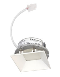 ELCO Lighting E444C0827W2 4-Inch LED Square Reflector Module, 850 lm, 2700K