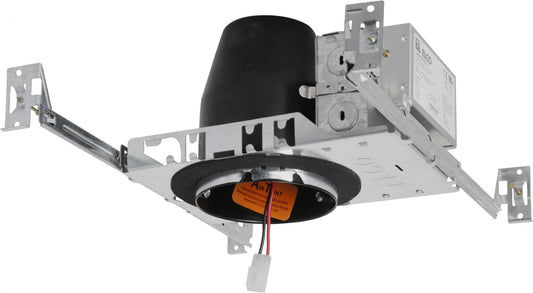 ELCO Lighting E4LC12D2-EM1 4-Inch Recessed Housing, 1250 lm, 120V, Battery Backup