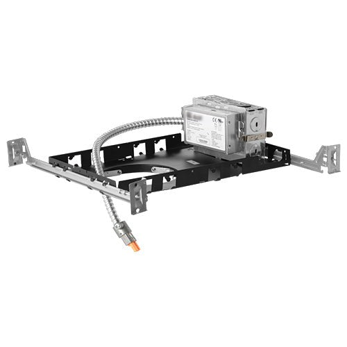 ELCO Lighting E4LFU16D2-EM2 4-Inch Recessed Light Frame, 1600 lm, 120V / 277V, Battery Backup