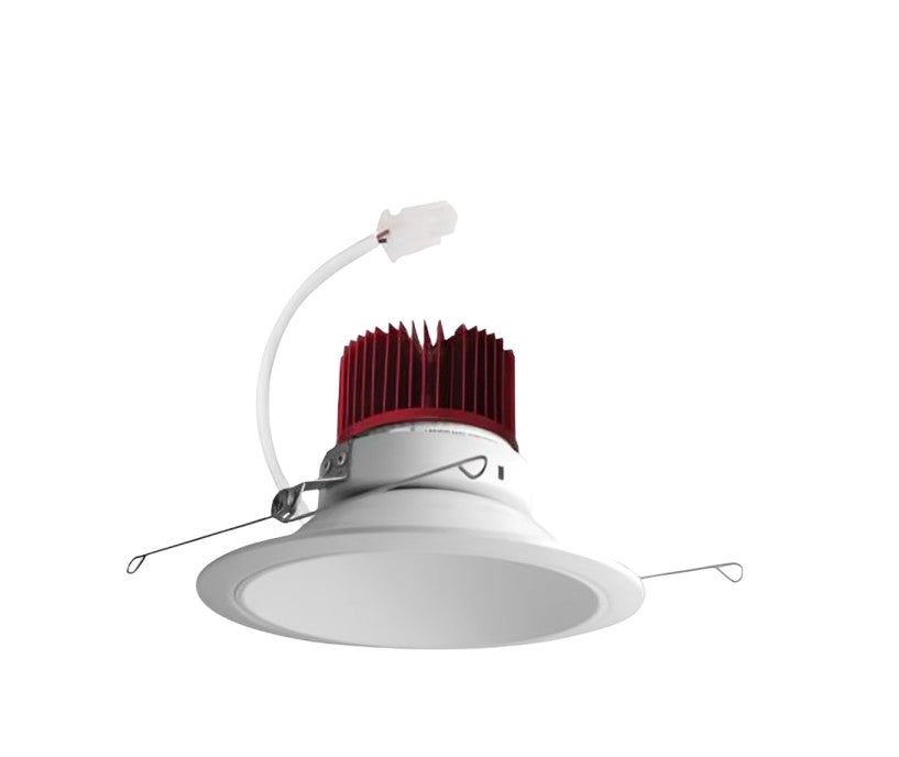 ELCO Lighting E610C1640W2 6-Inch White LED Light Engine with Reflector Trim, 1600 lm, 4000K