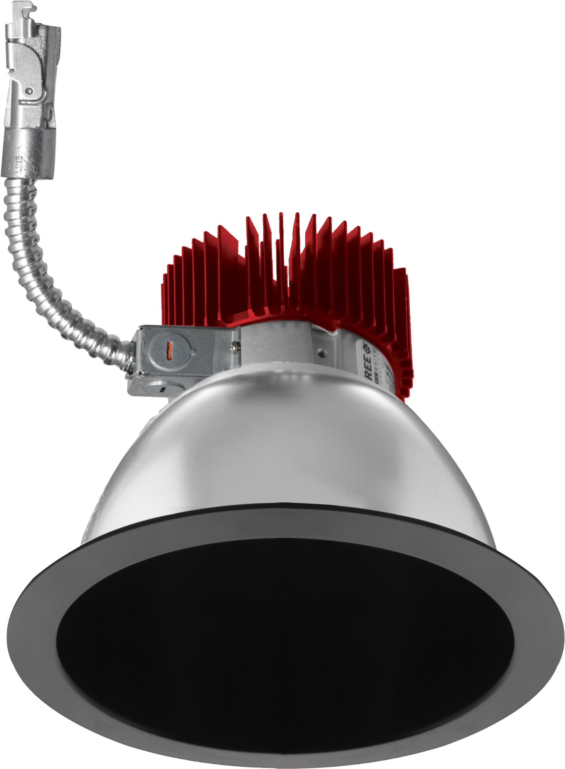 ELCO Lighting E610L1627B2 6-Inch Black LED Light Engine with Reflector Trim, 1600 lm, 2700K