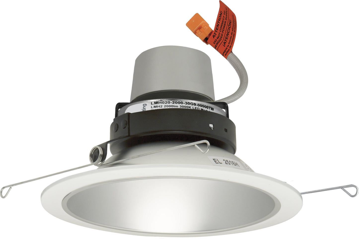 ELCO Lighting E610R1250H 6-Inch LED Light Engine with Reflector Trim, 1250 lm, 5000K
