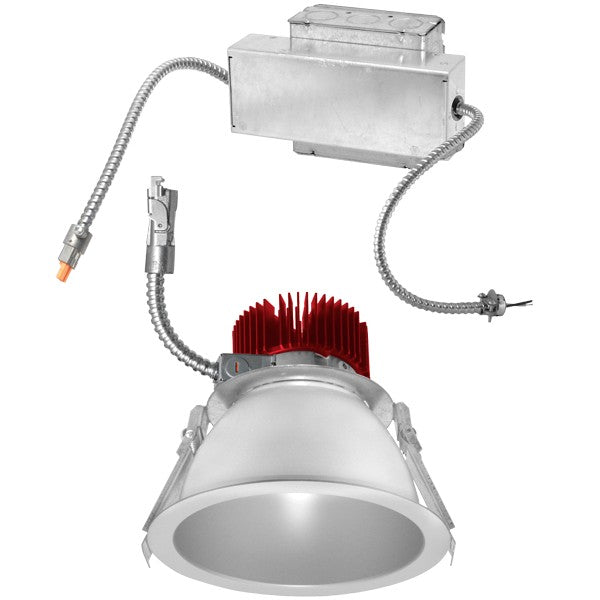 ELCO Lighting E610TF3030DHW-F 6-Inch LED Light Engine with Reflector Trim, 3000 lm, 3000K, 38°