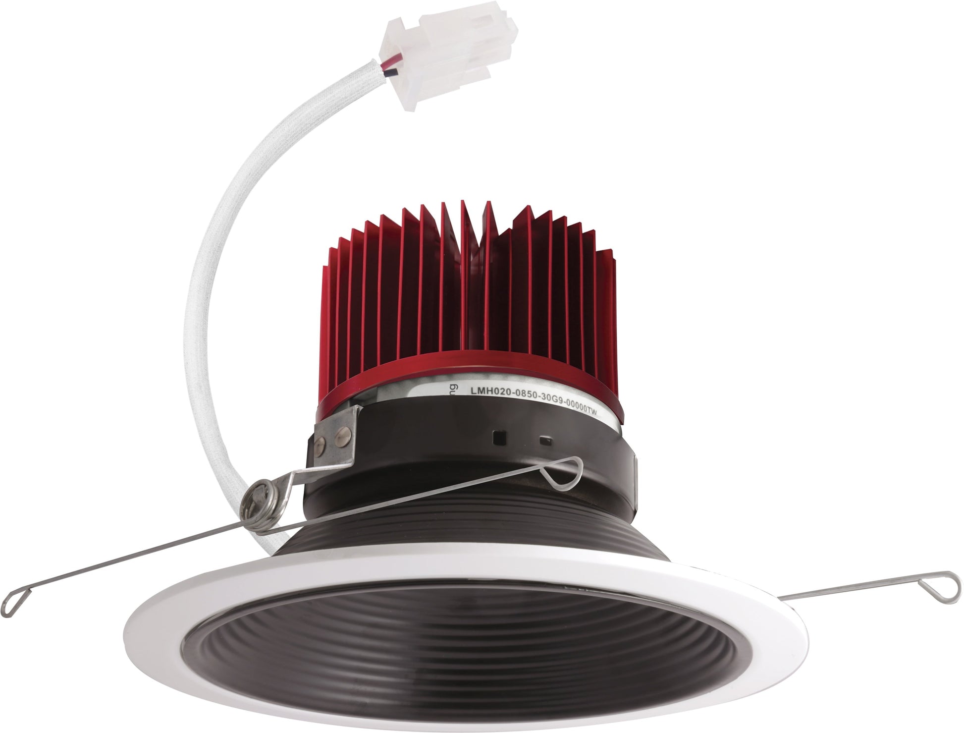 ELCO Lighting E614C1230B2-N 6-Inch Black LED Baffle Trim Module, 1250 lm, 3000K, 24°