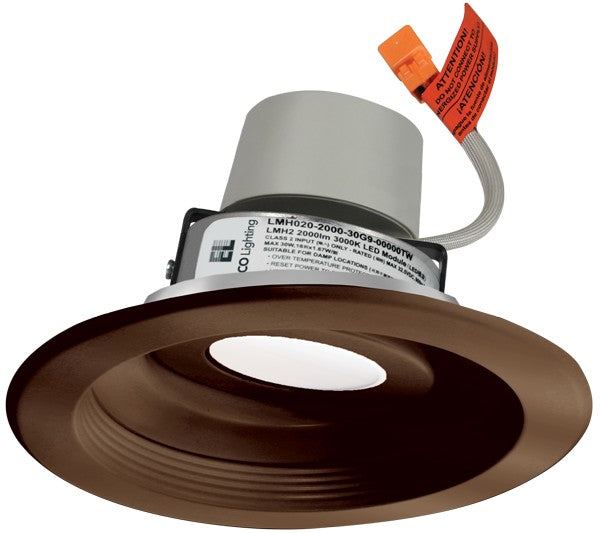ELCO Lighting E616R1230BZ 6-Inch Bronze LED Adjustable Module, 1250 lm, 3000K