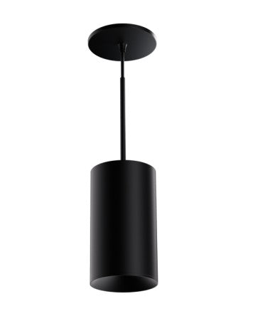 ELCO Lighting EKS42PDB 4" Black Koto Pendant with 12" Cbl