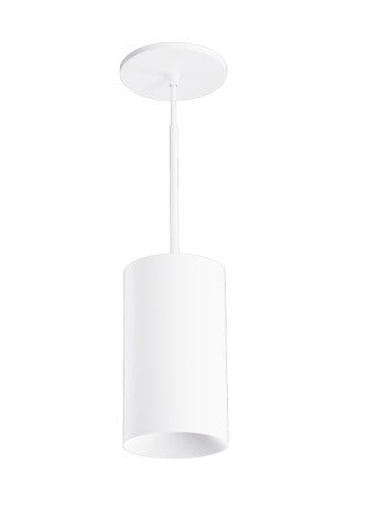 ELCO Lighting EKS42PDW 4" White Koto Pendant with 12" Cbl