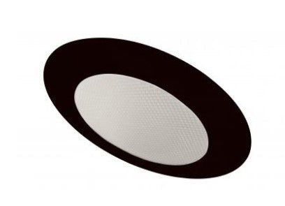 ELCO Lighting EL12B 6" Albalite Shower Trim, Black