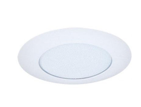 ELCO Lighting EL12KSH 6" Alblt Shwr Trim with Brkt, Plstc