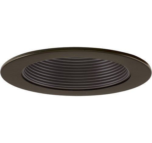 ELCO Lighting EL1424BZ LED Wall Wash 4" Low Voltage Brnz Baffle, 45 Degree Wall Wash