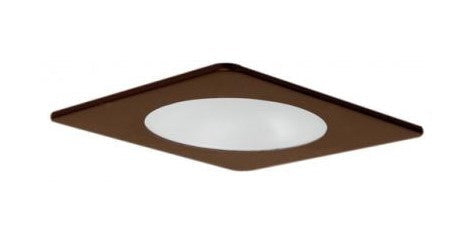 ELCO Lighting EL2912W 4" Square Line Voltage with Frstd Lens