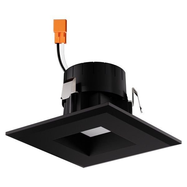 ELCO Lighting EL332CT5BB 3" All Black Square Reflector Insert 640 lm 5Cct