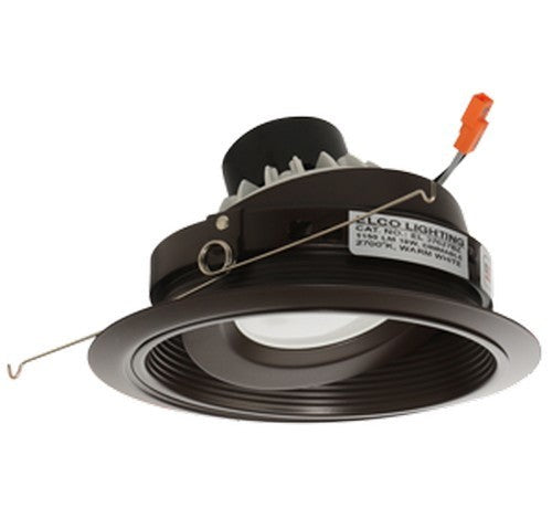 ELCO Lighting EL37627BZ 6" LED Adjsbl Baffle Gmbl Insert Par30 2700K
