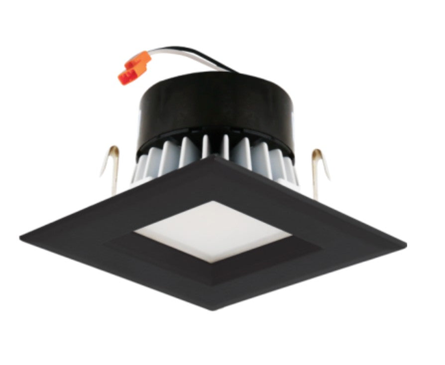 ELCO Lighting EL442CT3BB 4" LED Square Reflector Insert 10W 750 lm 3Cct