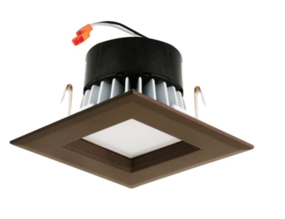 ELCO Lighting EL442CT3BZ Discon 4Insrtsqr Reflector 3Cct 2700K/3000K/3500K