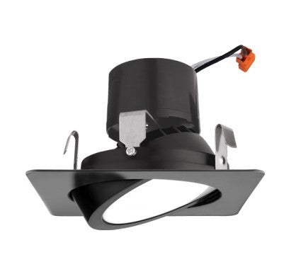 ELCO Lighting EL446CT5B 4" Square LED Gmbl Insert 120V Dim 700 lm 5Cct