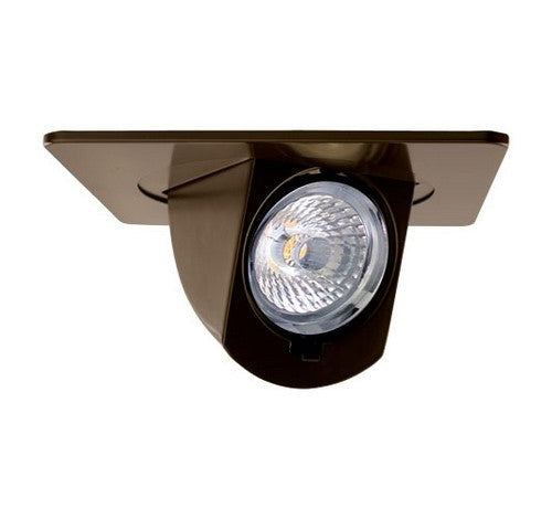 ELCO Lighting EL44730BZ 4" LED Square Adjustable 0-90 Degree 840 lm Dim 3K