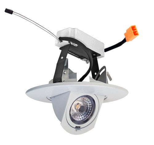 ELCO Lighting EL49727DXW 4" LED Adjustable Trim 0-90 Degree 0-10V Dim