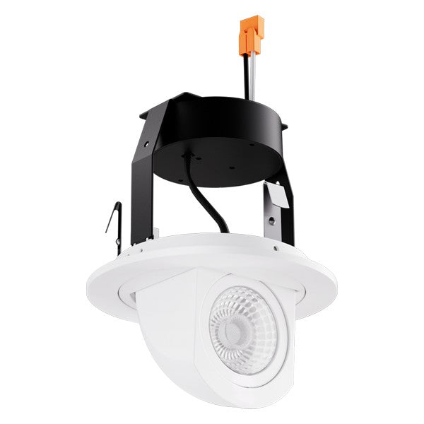 ELCO Lighting EL497CT5W2 4" LED Adjustable Trim 0-90¬∞ 750 lm Dim 5Cct White