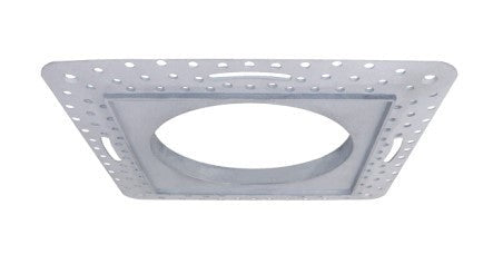 ELCO Lighting EL4FMS 4" Square Koto Flush Mount Spackle Frame