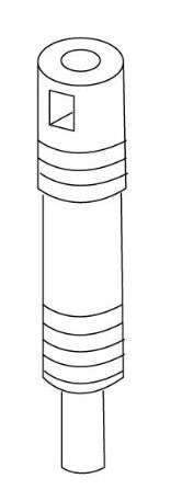 ELCO Lighting EL5002 Upright Axle For El5000