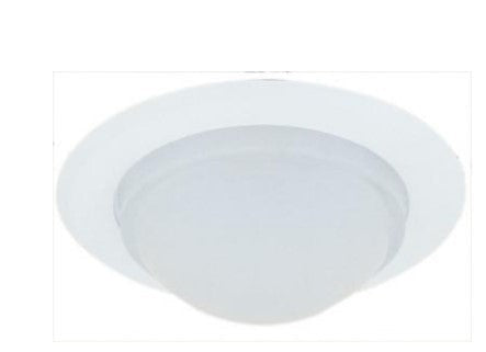 ELCO Lighting EL514W 5" Shwr Trim with Drop Opal