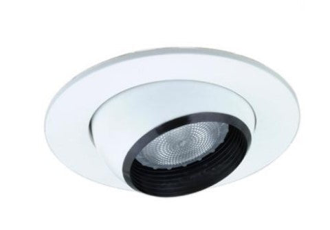 ELCO Lighting EL515WW 5" Eyeball For R20 Par20 with Baffle All White