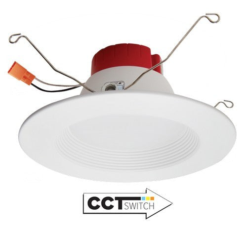 ELCO Lighting EL611CT5W 5" and 6" 5Cct 1100 LED Baffle 27-5000K