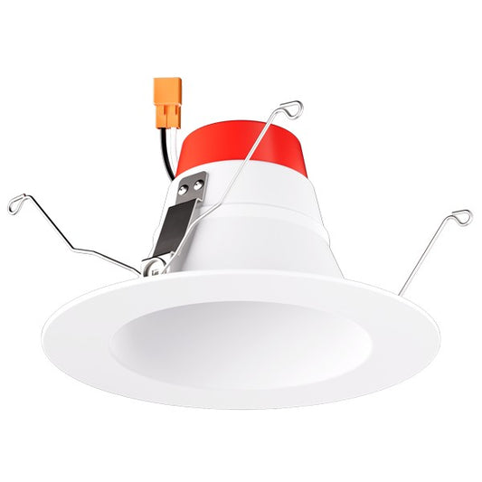 ELCO Lighting EL62540W 6-Inch White LED Light Engine with Reflector Trim, 1000 lm, 14W