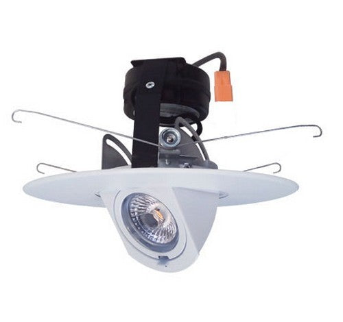 ELCO Lighting EL69727W 6" LED Adjtbl Trm 0-90 Degree 840 lm Dim 2700K