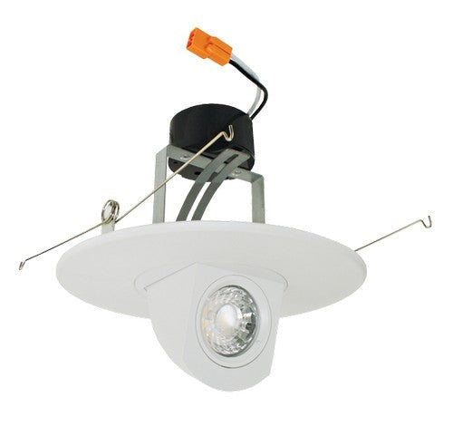 ELCO Lighting EL69730W2 6" LED Adjustable Trim 0-90 Degree Dimm 3000K