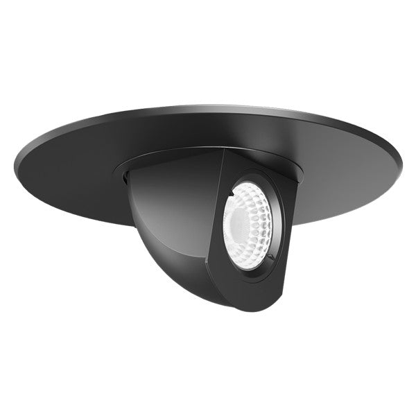 ELCO Lighting EL697CT5B2 6-Inch Black LED Adjustable Module, 840 lm, 5CCT, 0-90°