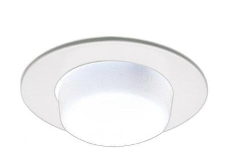 ELCO Lighting EL916SH 4" Drop Opal Shower Trim with Plstc Ring