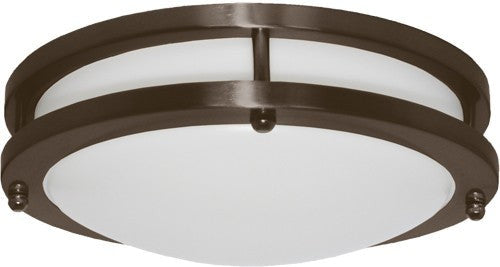 ELCO Lighting 12" 1430 lm 3000K Darby LED Ceiling Mount Light ELD21230BZ
