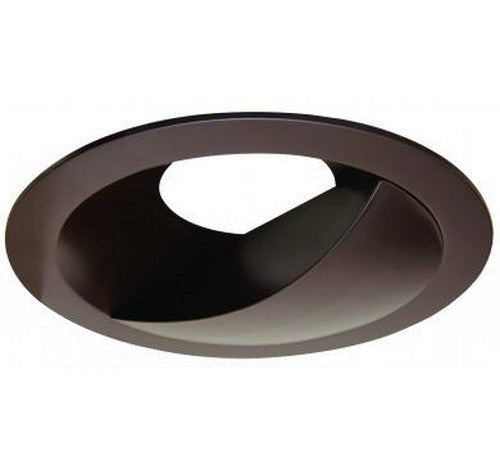 ELCO Lighting 6" Wall Wash Trim For ELL Series ELL6815BZ