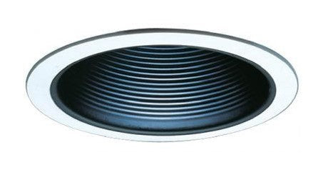 ELCO Lighting 6" Black Baffle Trim ELM40BOV
