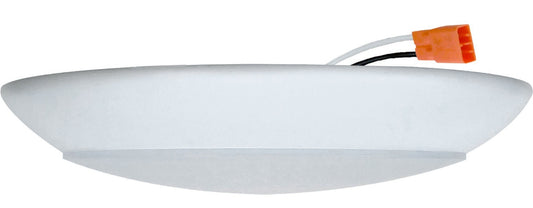 ELCO Lighting 10.5W 700 lm 3000K Dimmable White Finish LED Disk Light ELSF4030W