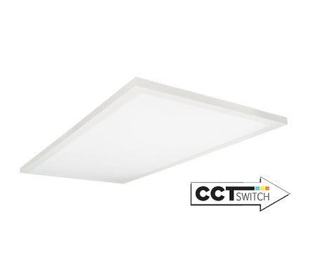 ELCO Lighting 2000 lm 5CCT Surface White Finish LED Surface Panel Light ELSP1224CT5W