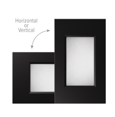 ELCO Lighting 200 lm 3CCT 120V Black Finish Step Light ELST29CT3B