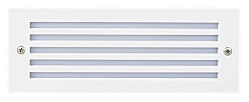 ELCO Lighting 40W White Finish Step Light Face Plate ELST37W