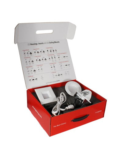 ELCO Lighting Product Sample Case ELTRV1041-3